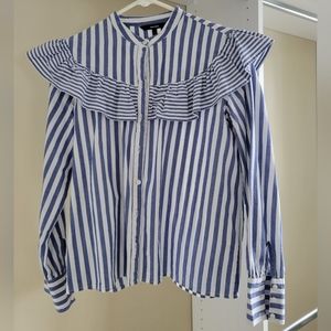 Vero Moda Long sleeve top blouse boat shirt size small